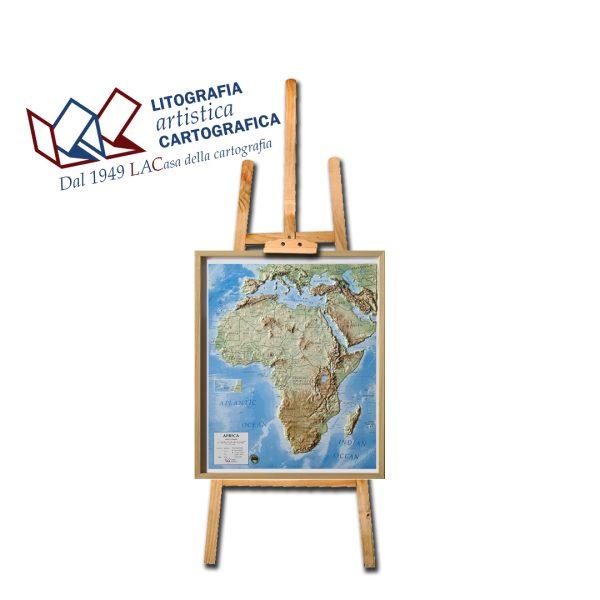 Africa - Carta in rilievo 65 x 77 cm scala 1:14.000.000 - immagine 3