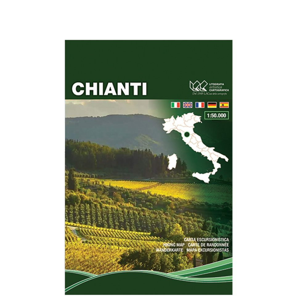 Chianti - Carta tematica escursionistica scala 1:50.000