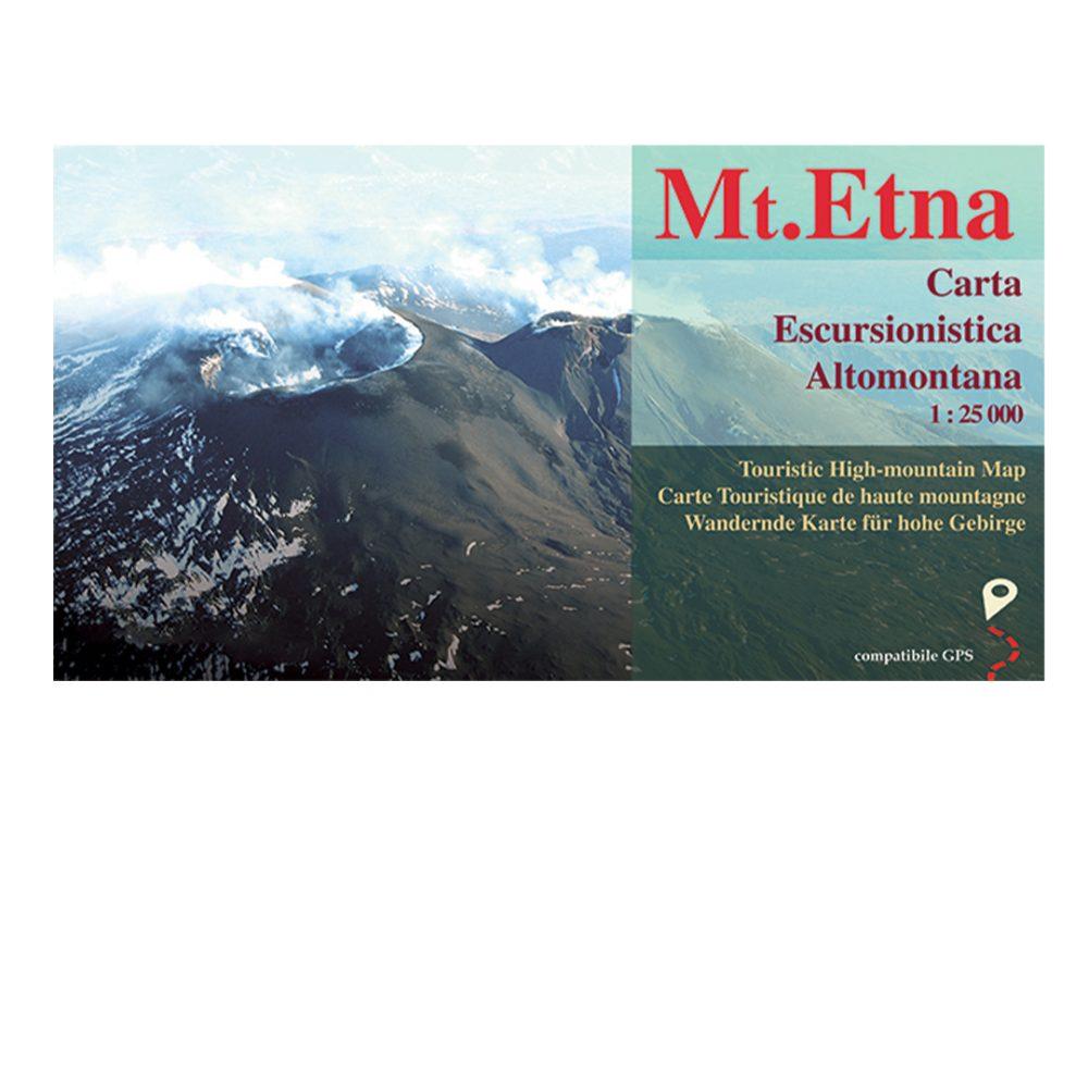 Monte Etna Altomontana - Carta tematica escursionistica scala 1:25.000