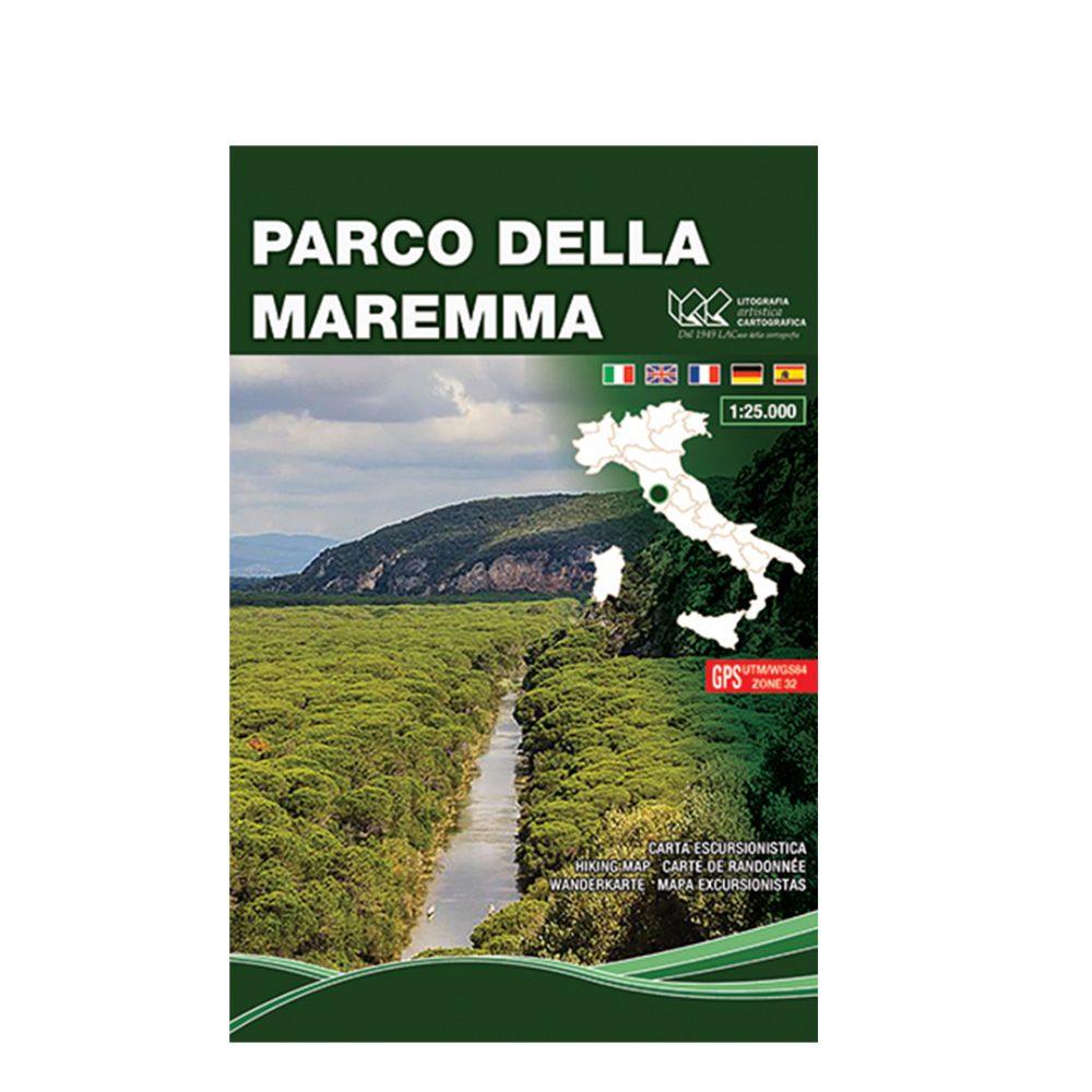 Parco della Maremma - Carta tematica escursionistica scala 1:25.000