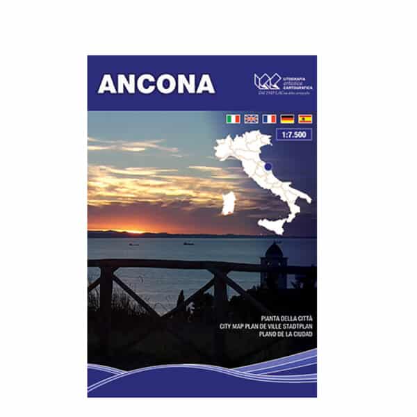 Ancona - Carta tematica di città scala 1:8.500