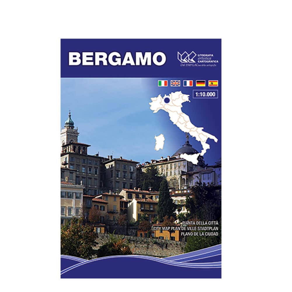 Bergamo - Carta tematica di città scala 1:10.000