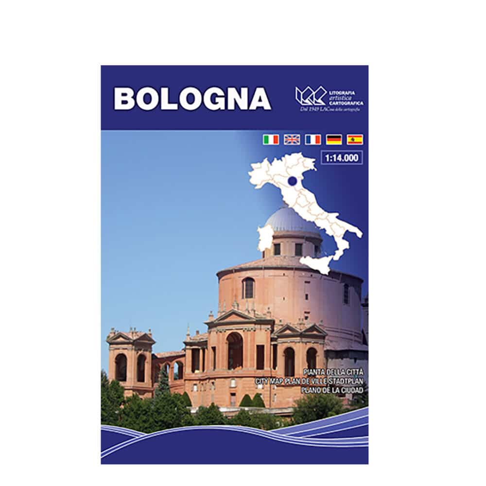 Bologna - Carta tematica di città scala 1:14.000