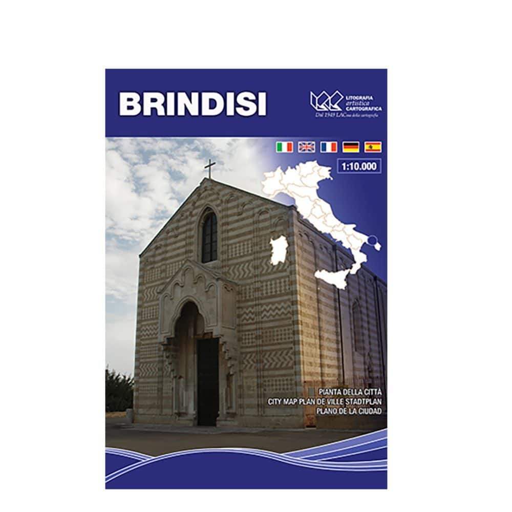 Brindisi - Carta tematica di città scala 1:10.000
