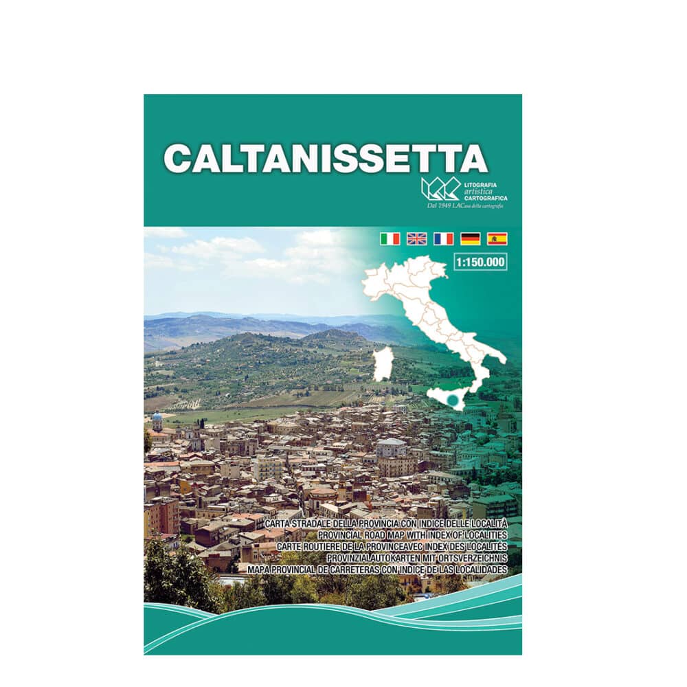 Caltanissetta - Carte tematiche stradali provinciali scala 1:150.000
