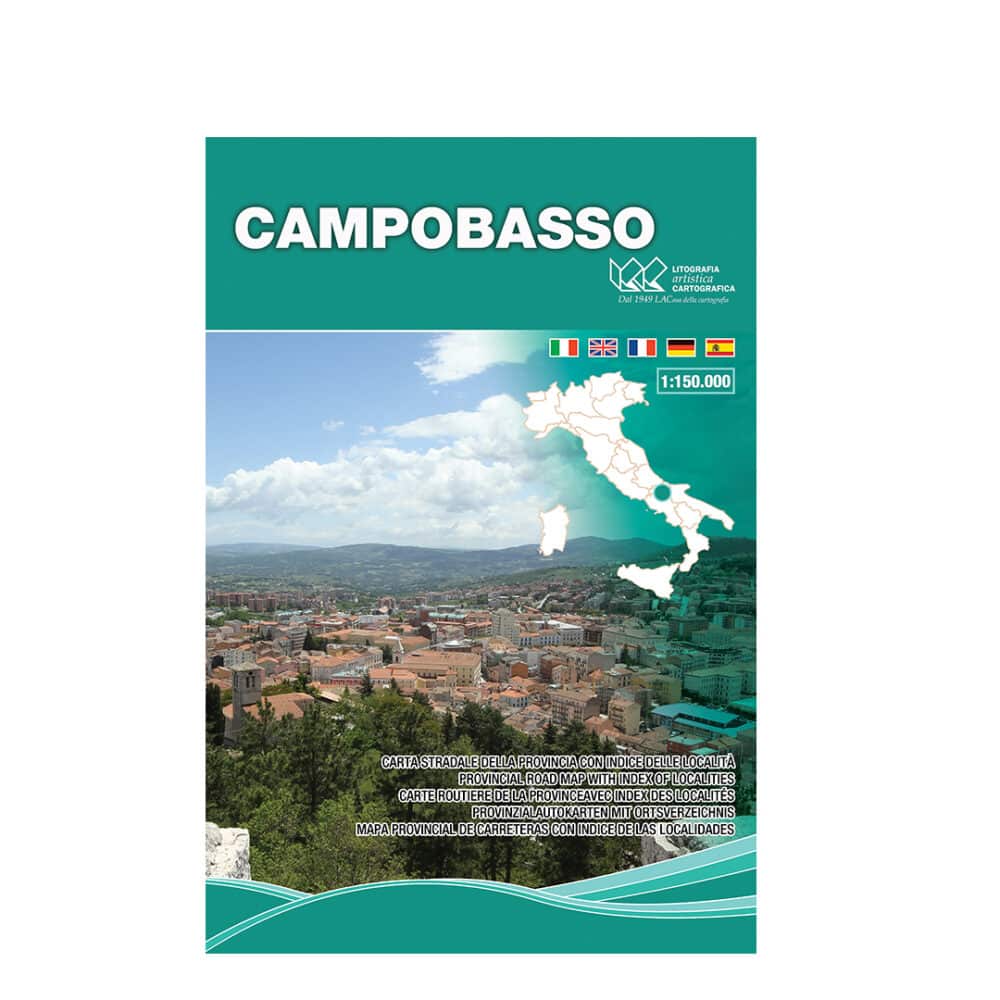 Campobasso - Carte tematiche stradali provinciali scala 1:150.000