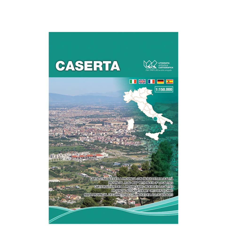 Caserta - Carte tematiche stradali provinciali scala 1:150.000