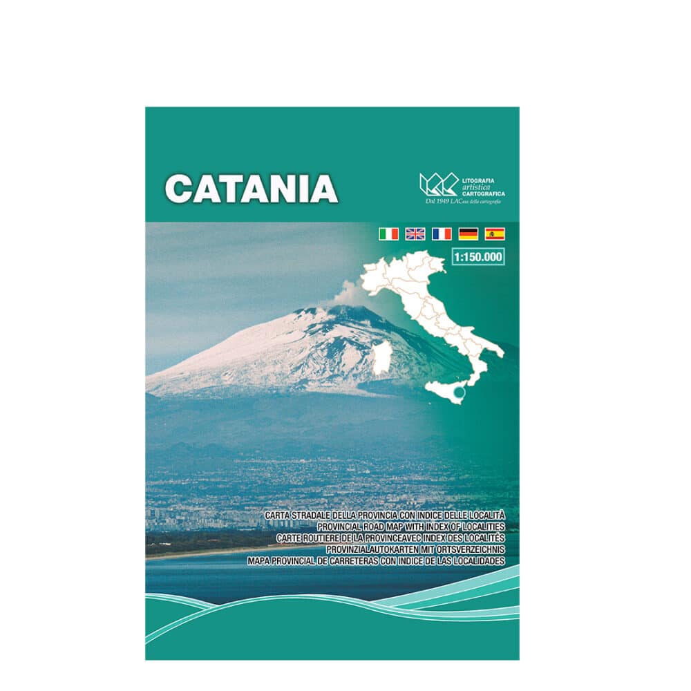 Catania - Carte tematiche stradali provinciali scala 1:150.000