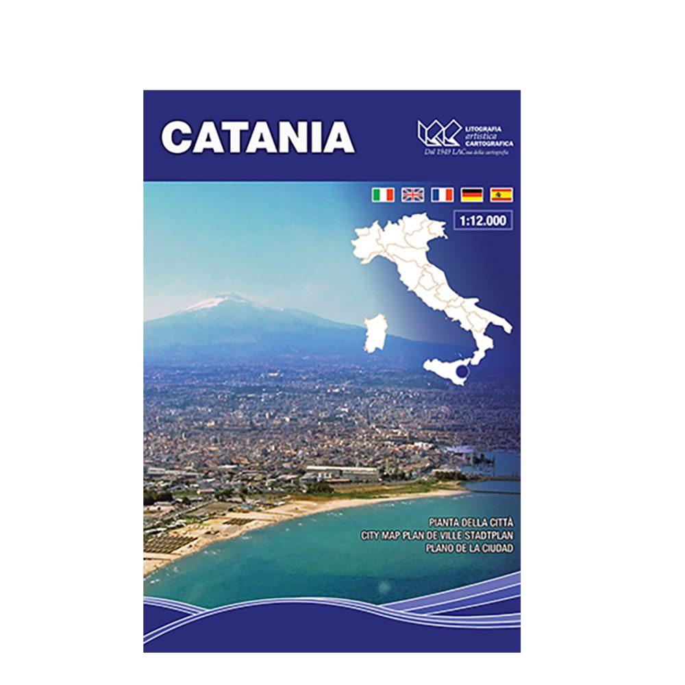 Catania - Carta tematica di città scala 1:12.000