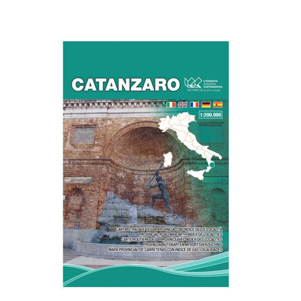 Catanzaro - Carte tematiche stradali provinciali scala 1:200.000
