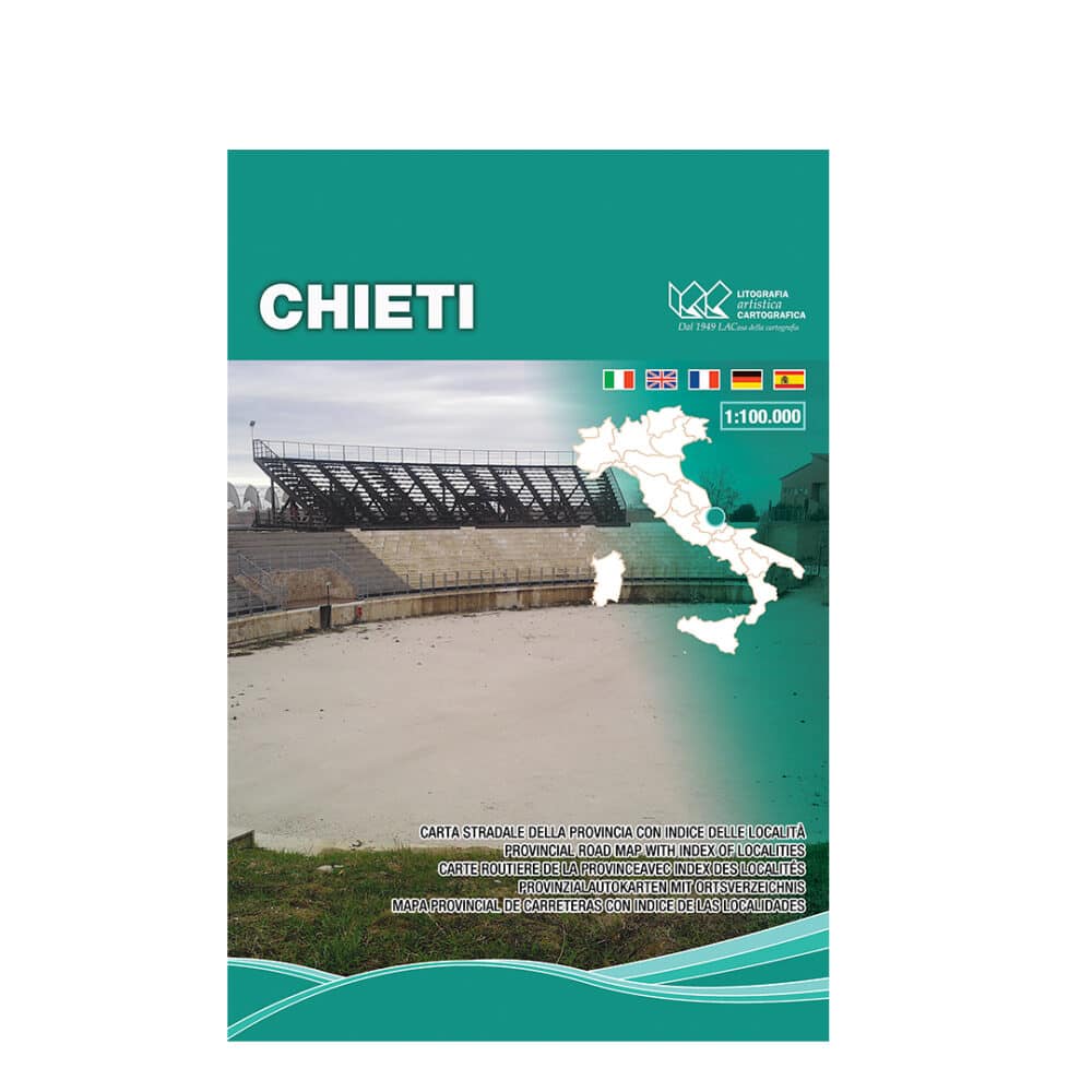 Chieti - Carte tematiche stradali provinciali scala 1:100.000