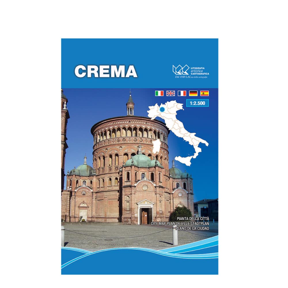 Crema - Carta tematica di centro città scala 1:2.500