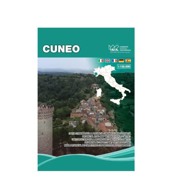 Cuneo - Carte tematiche stradali provinciali scala 1:150.000