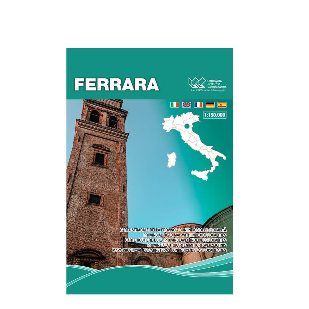 Ferrara - Carte tematiche stradali provinciali scala 1:150.000