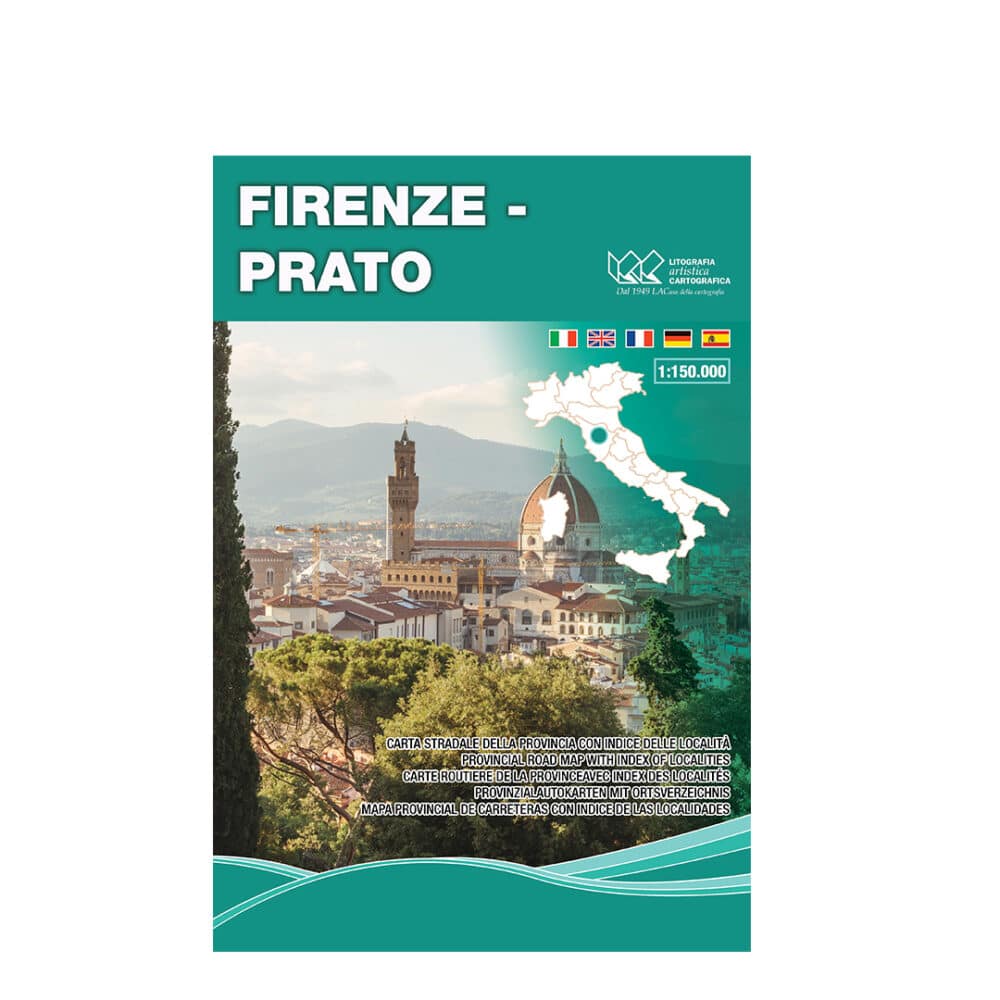 Firenze - Prato Carte tematiche stradali provinciali scala 1:150.000