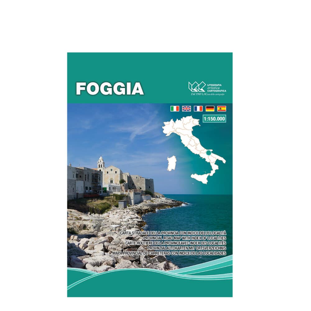 Foggia - Carte tematiche stradali provinciali scala 1:150.000