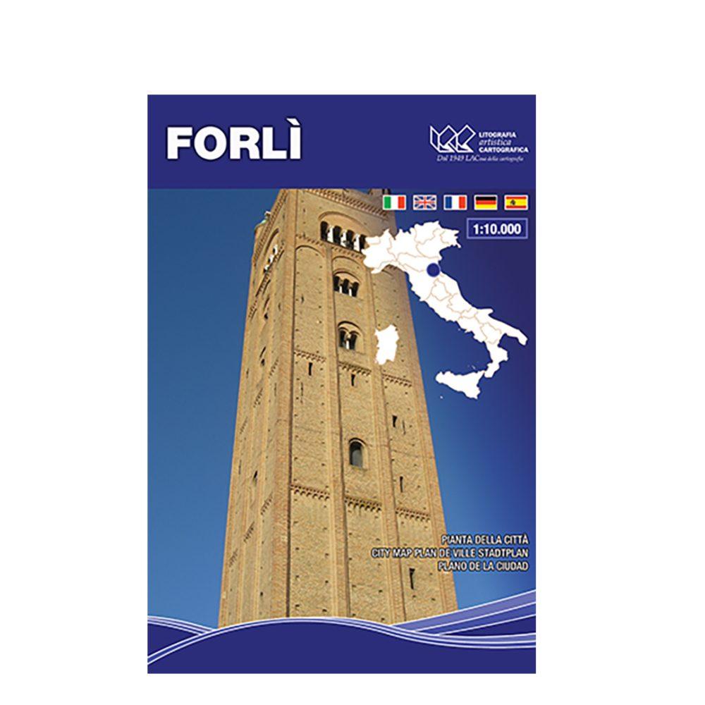 Forlì - Carta tematica di città scala 1:10.000