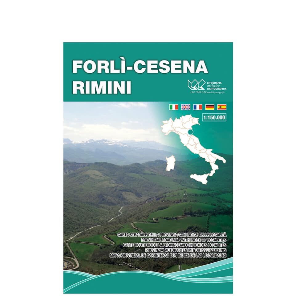 Forlì - Cesena - Rimini Carte tematiche stradali provinciali scala 1:150.000