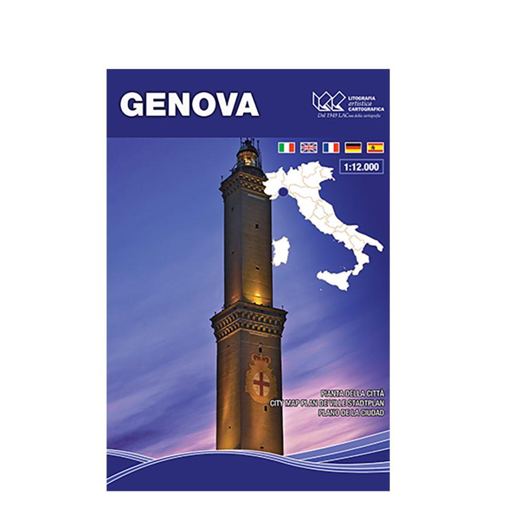 Genova - Carta tematica di città scala 1:12.000