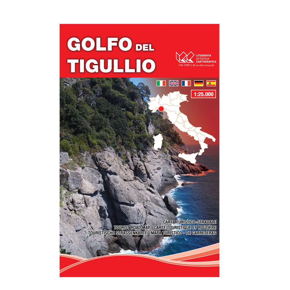 Golfo del Tigullio - Carta tematica turistico stradale scala 1:25.000