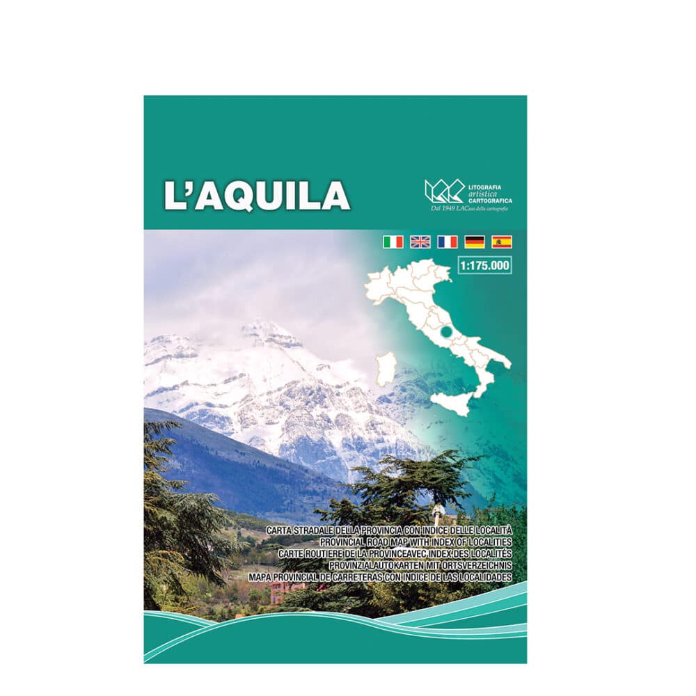 L'Aquila - Carte tematiche stradali provinciali scala 1:175.000