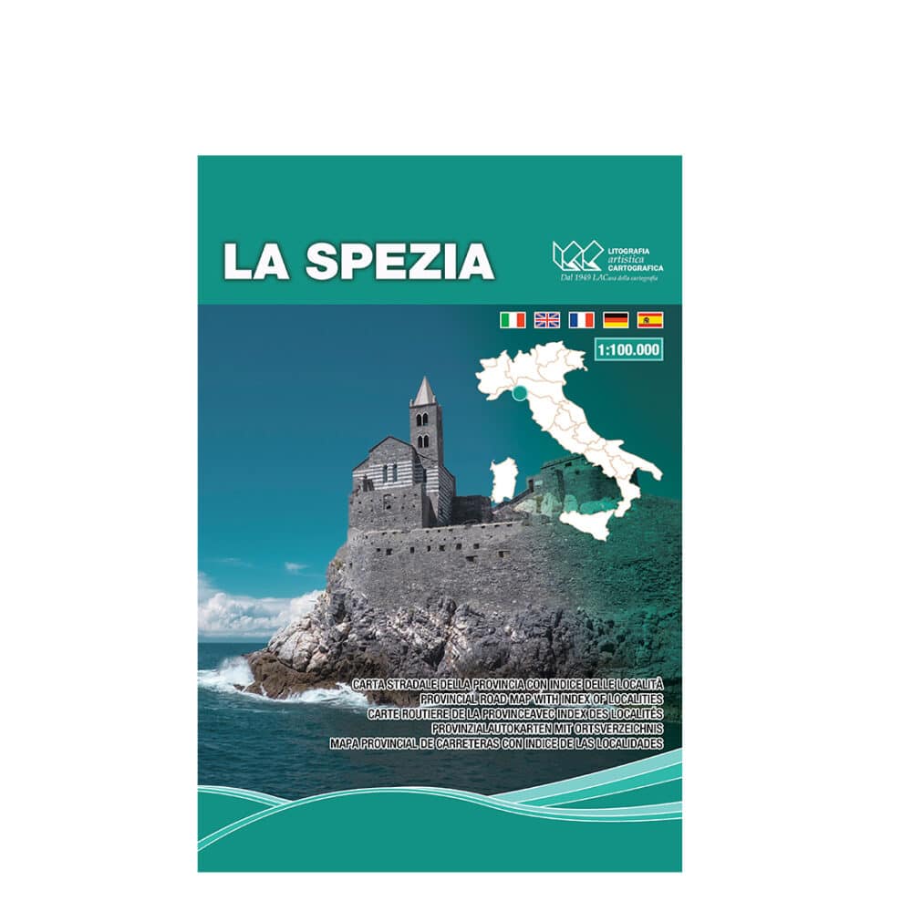 La Spezia - Carte tematiche stradali provinciali scala 1:100.000