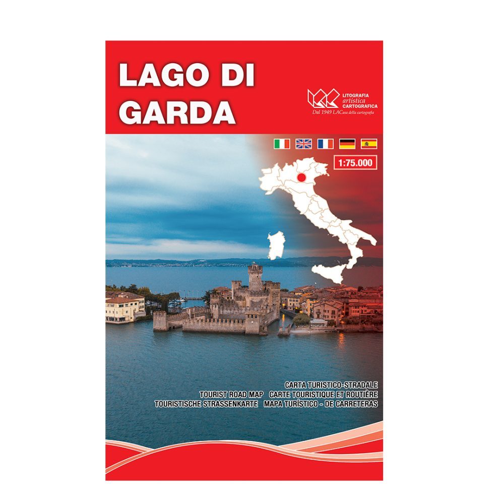 Lago di Garda - Carta tematica turistico stradale scala 1:75.000