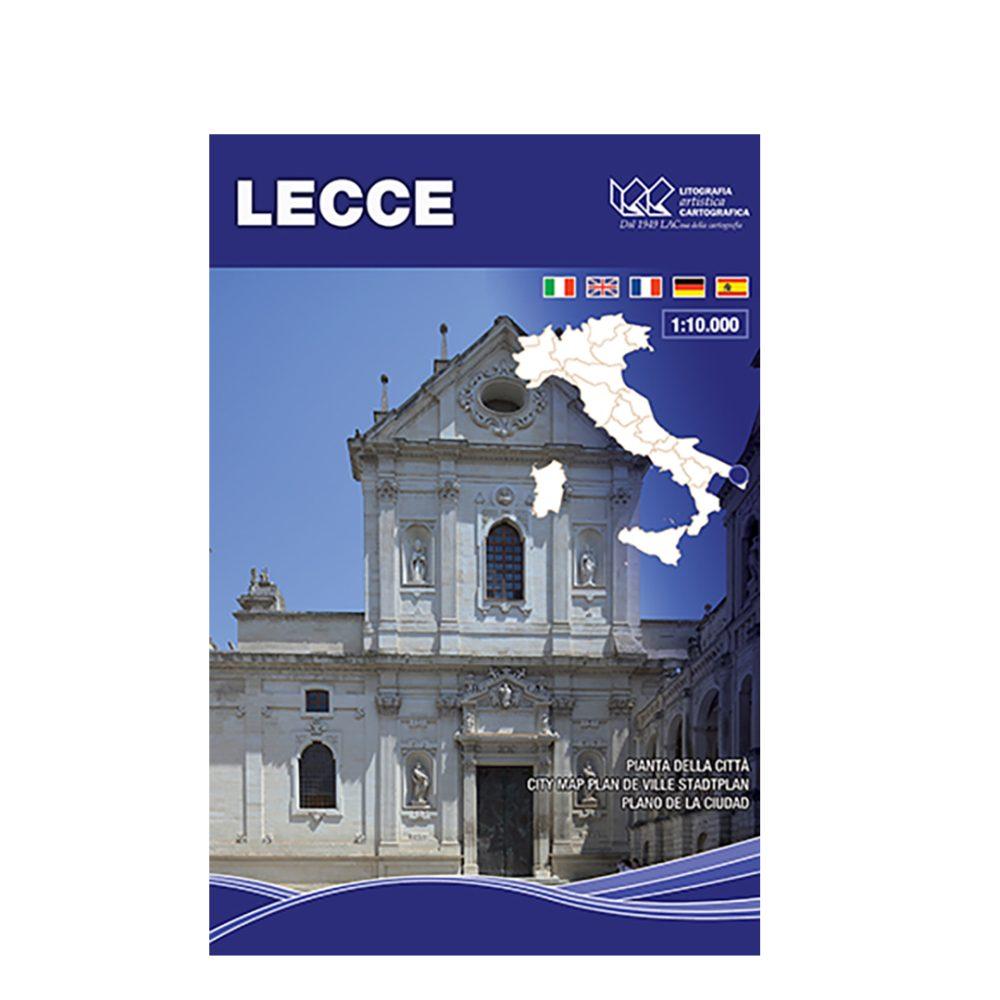 Lecce - Carta tematica di città scala 1:10.000