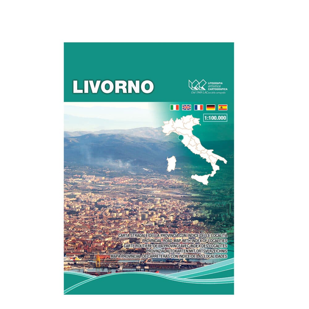 Livorno - Carte tematiche stradali provinciali scala 1:100.000