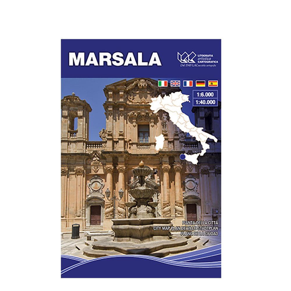 Marsala - Carta tematica di città scala 1:6.000/1:40.000
