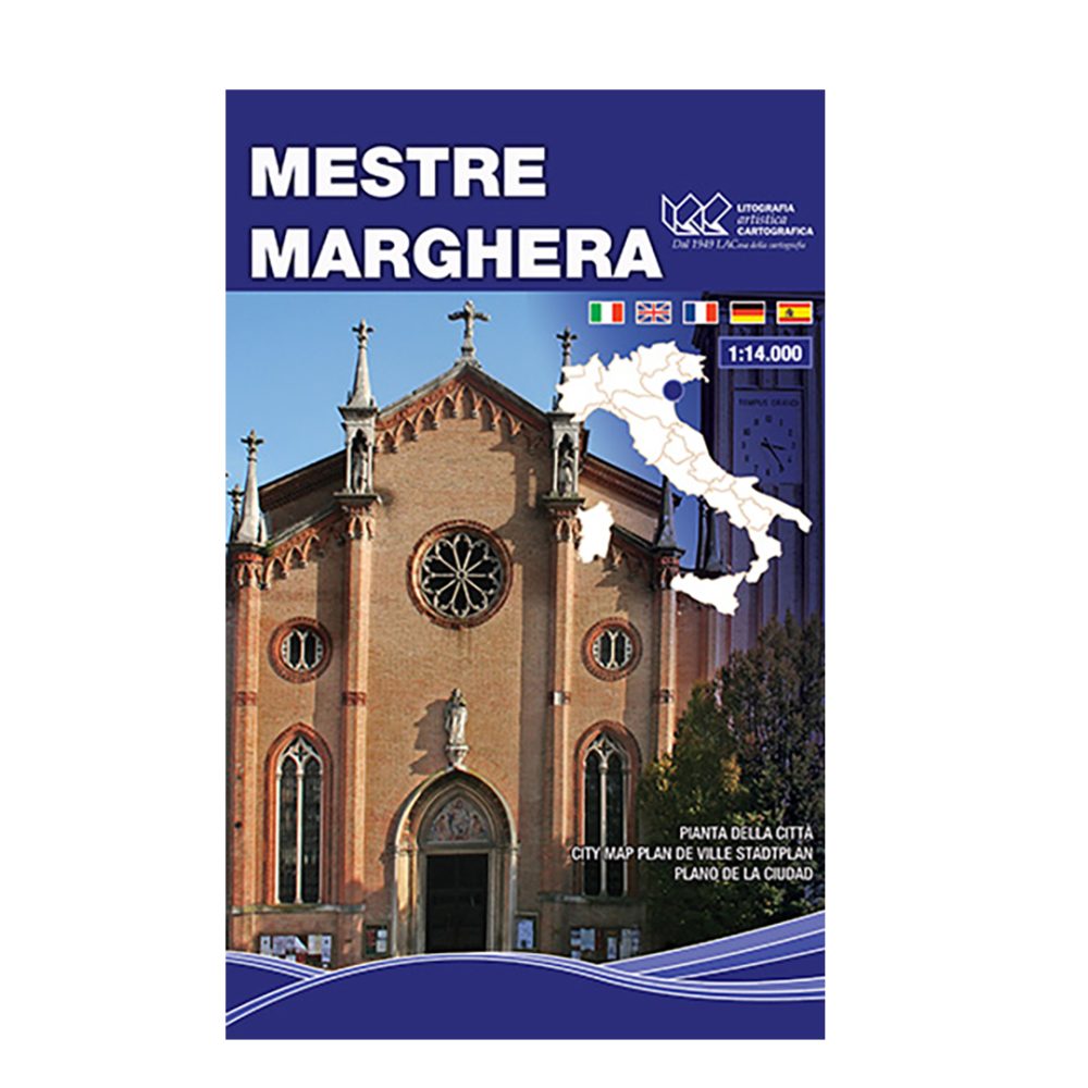 Mestre - Marghera Carta tematica di città scala 1:14.000
