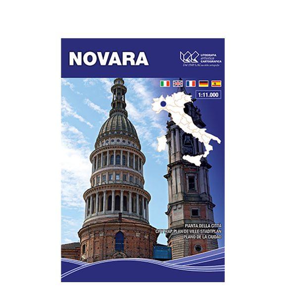 Novara - Carta tematica di città scala 1:11.000