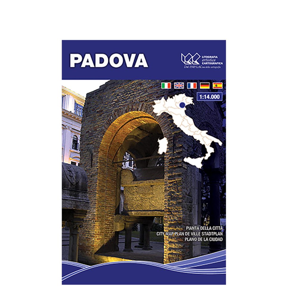 Padova - Carta tematica di città scala 1:14.000