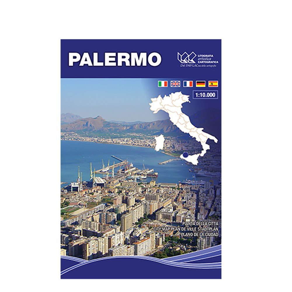 Palermo - Carta tematica di città scala 1:10.000