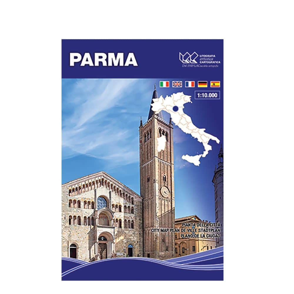 Parma - Carta tematica di città scala 1:10.000