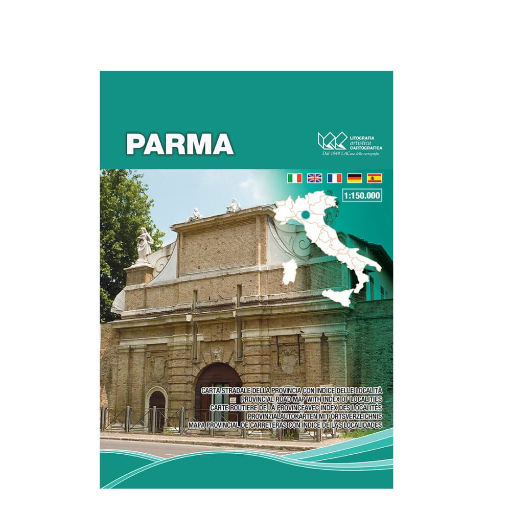 Parma - Carte tematiche stradali provinciali scala 1:150.000