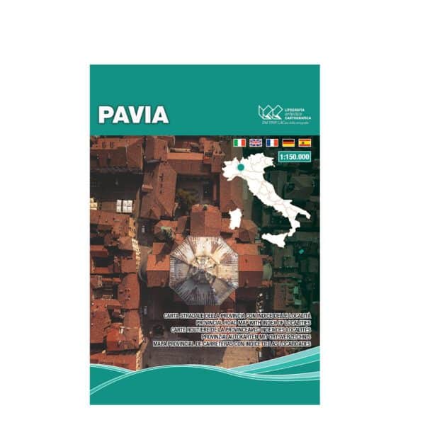 Pavia - Carte tematiche stradali provinciali scala 1:150.000
