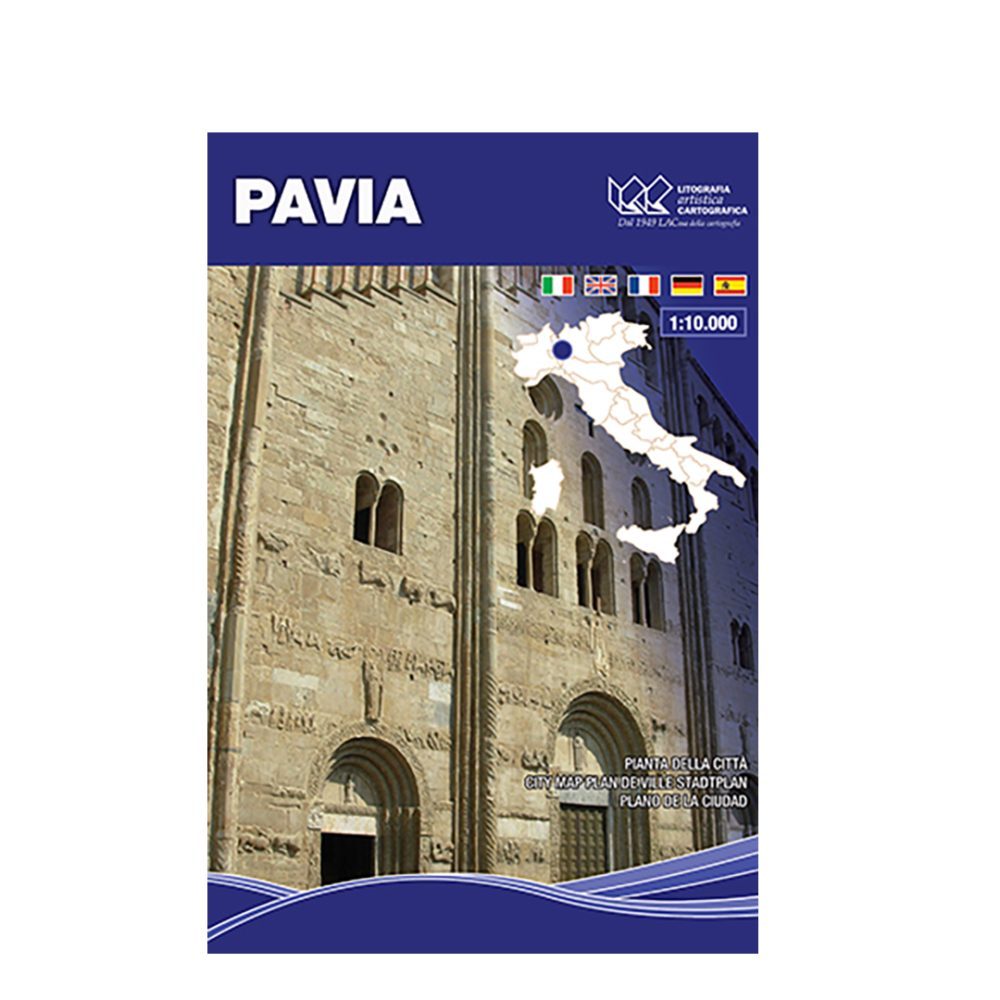 Pavia - Carta tematica di città scala 1:10.000