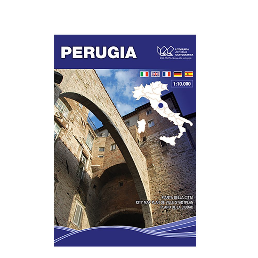 Perugia - Carta tematica di città scala 1:10.000