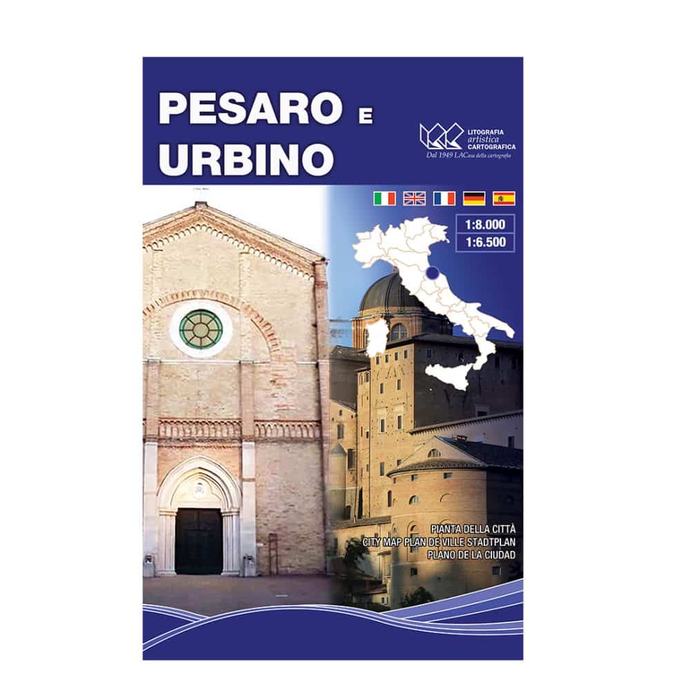 Pesaro - Urbino Carta tematica di città scala 1:8.000/1:6.500
