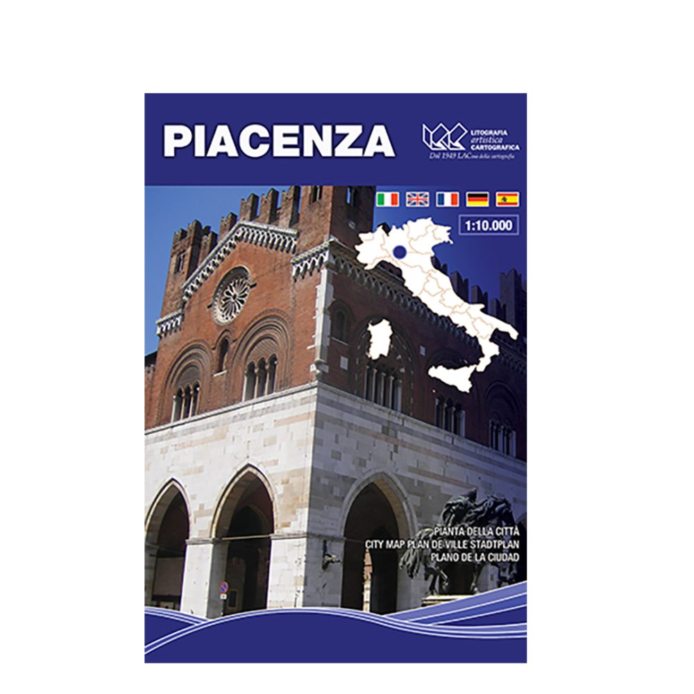 Piacenza - Carta tematica di città scala 1:10.000