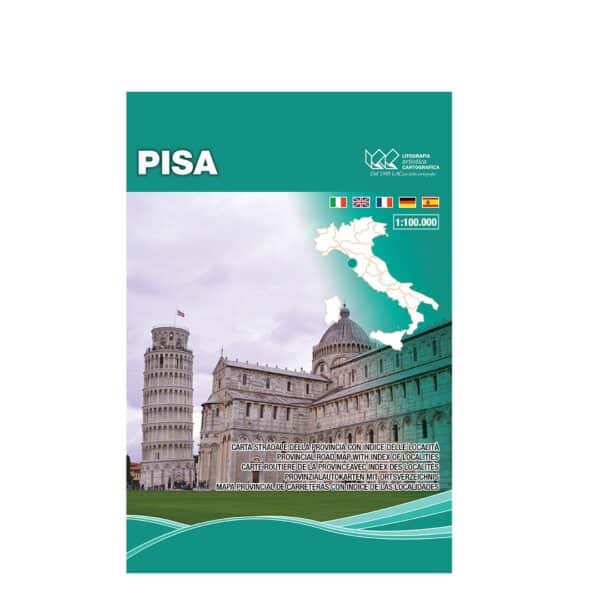 Pisa - Carte tematiche stradali provinciali scala 1:100.000