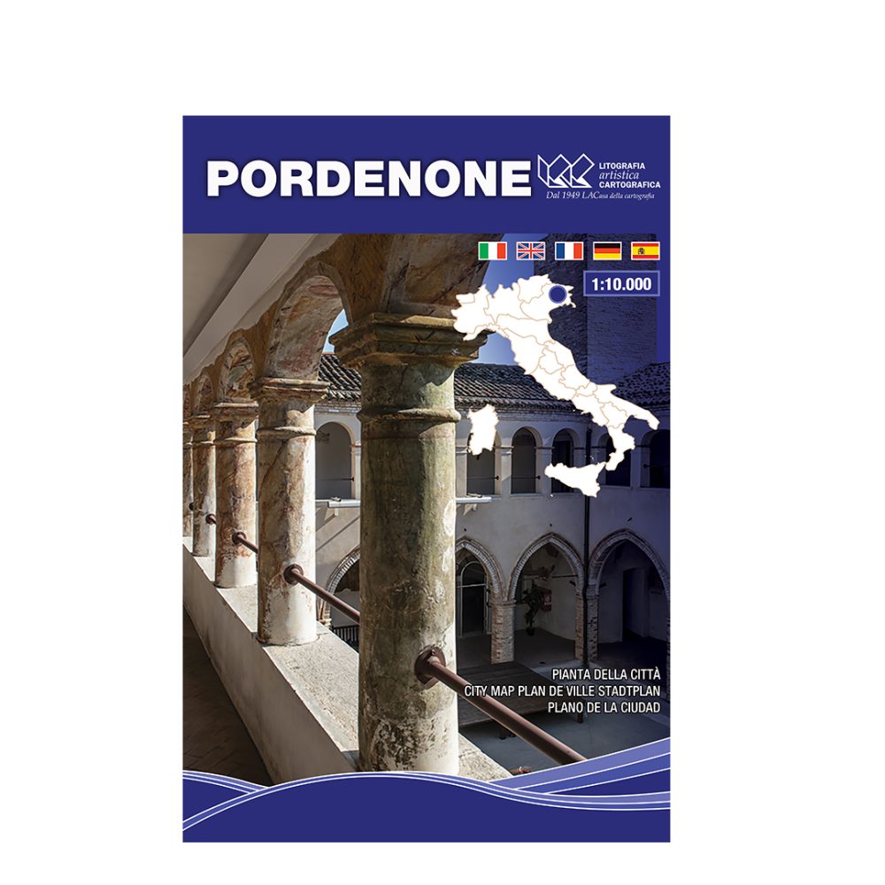 Pordenone - Carta tematica di città scala 1:10.000