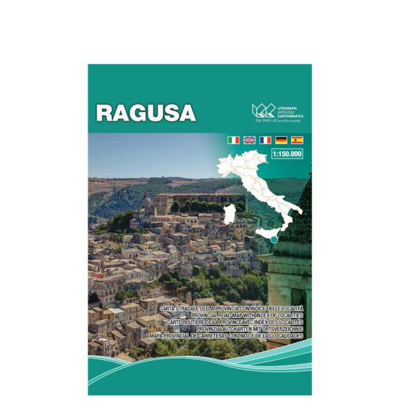 Ragusa - Carte tematiche stradali provinciali scala 1:150.000