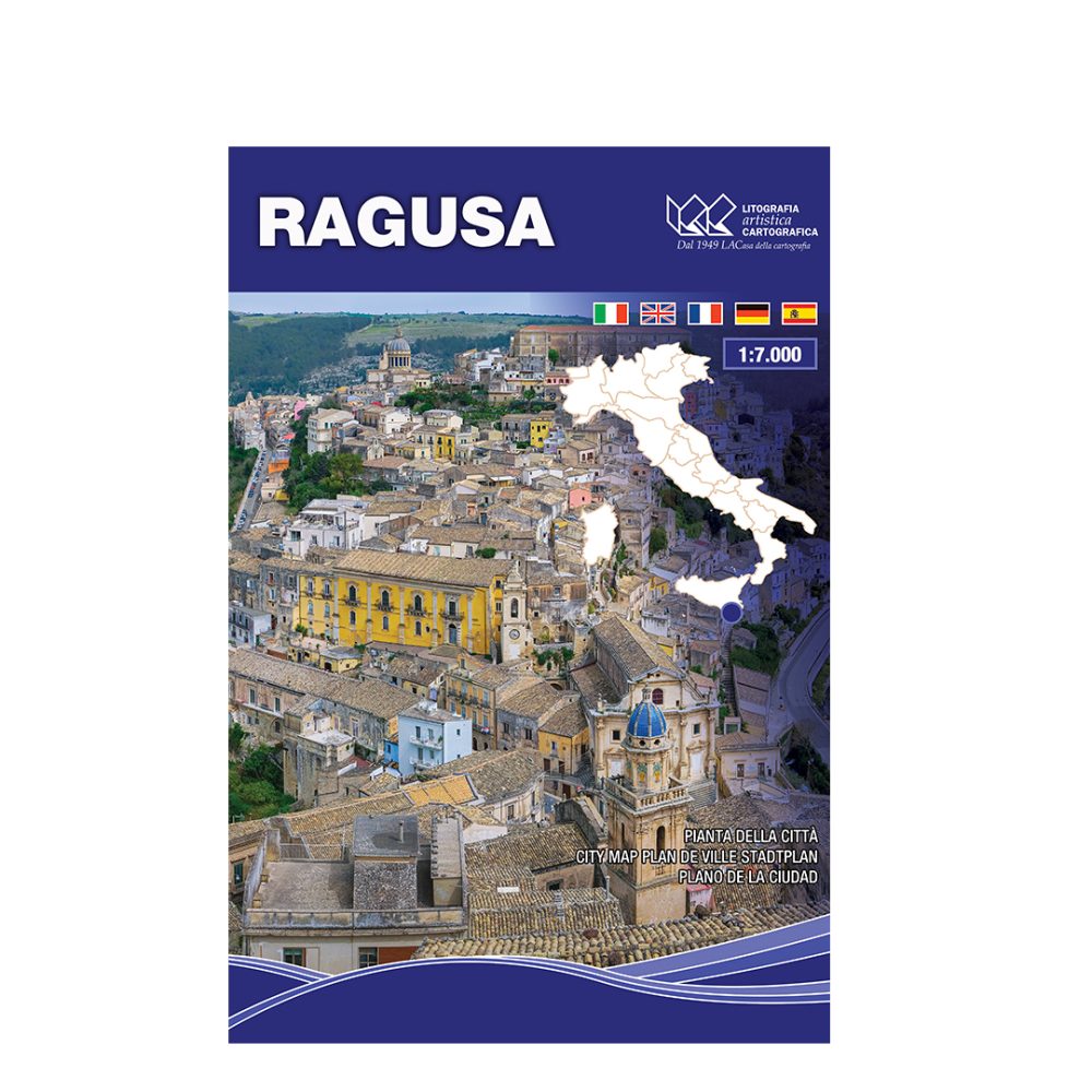 Ragusa - Carta tematica di città scala 1:7.000