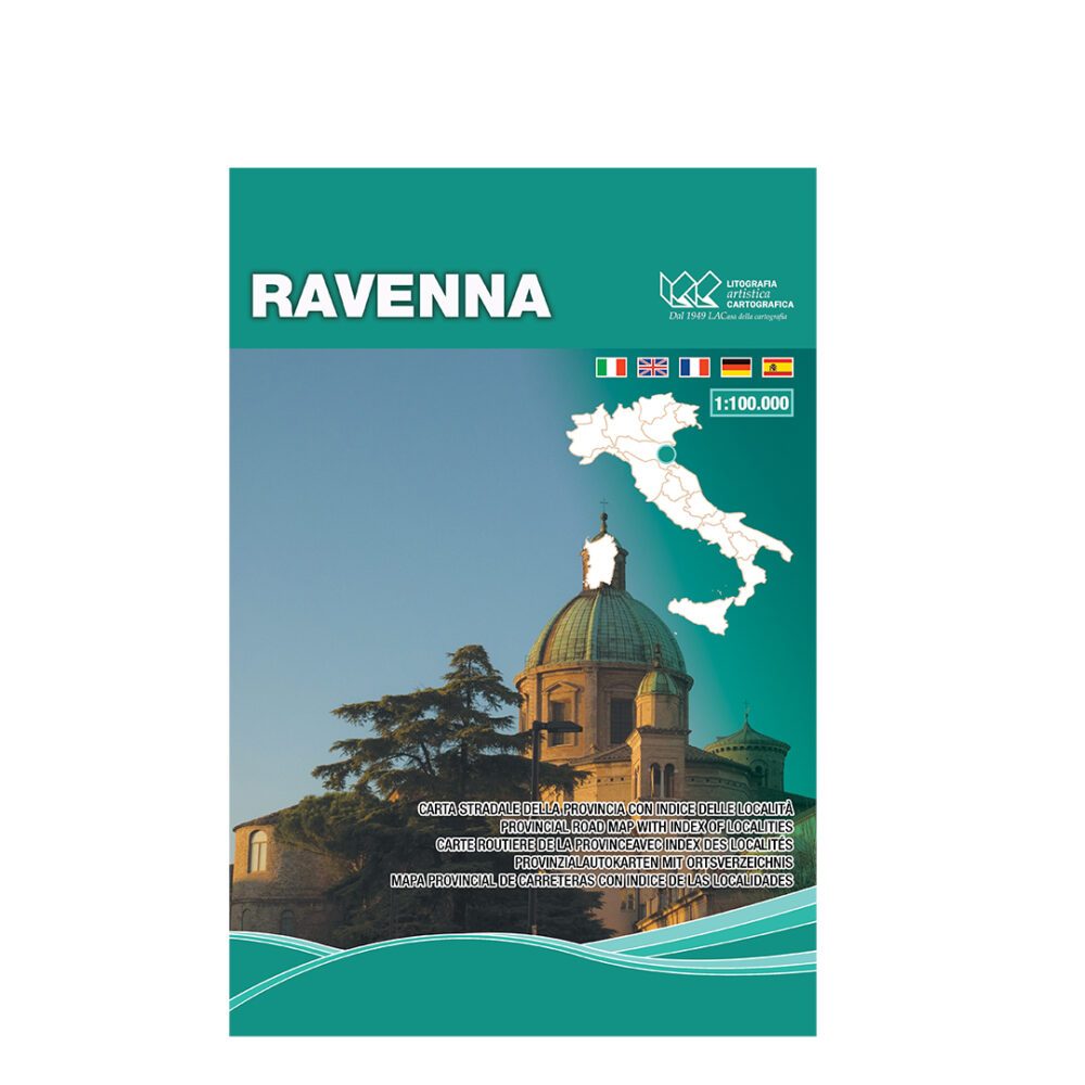 Ravenna - Carte tematiche stradali provinciali scala 1:150.000