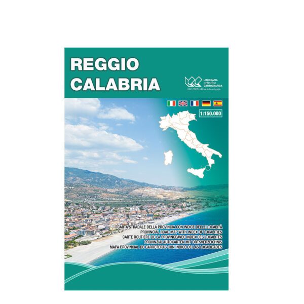 Reggio Calabria - Carte tematiche stradali provinciali scala 1:150.000