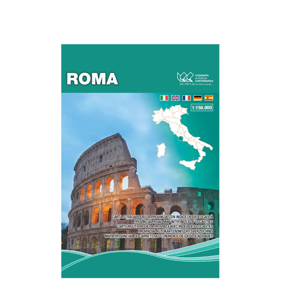 Roma - Carte tematiche stradali provinciali scala 1:150.000