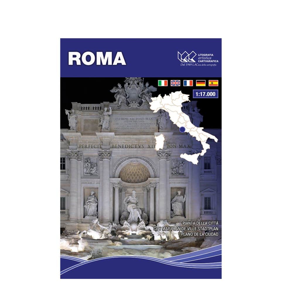 Roma - Carta tematica di città scala 1:17.000