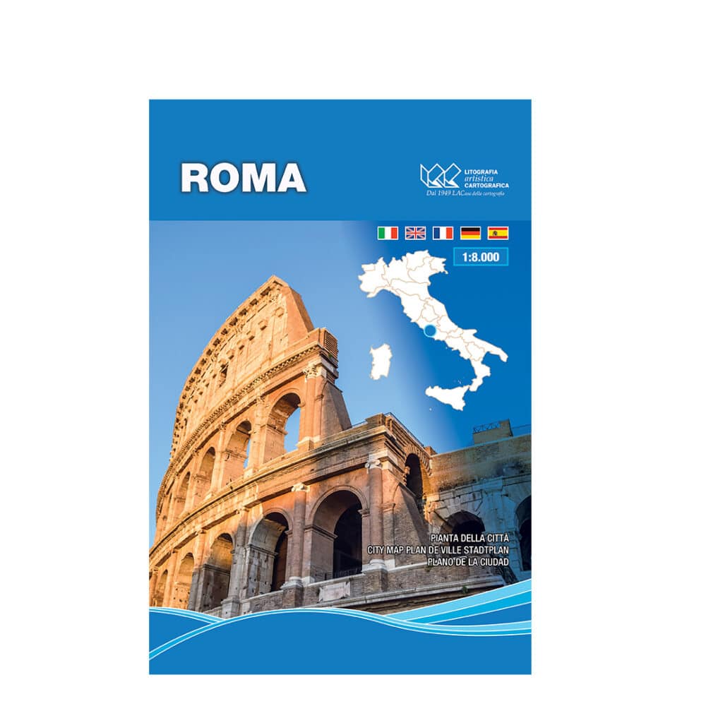 Roma - Carta tematica di centro città scala 1:8.500/1:8.000
